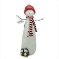 thumbnail image 1 of Northlight 17.5" Glitter Snowman with Penguins Christmas Table Top Decoration, 1 of 2