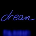 thumbnail image 1 of Northlight LED Dream Neon Lighted Wall Sign - 17" - Blue, 1 of 9