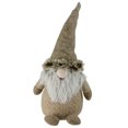 thumbnail image 1 of Northlight 17" Brown and White Knit Gnome Christmas Figure, 1 of 4