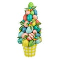 thumbnail image 1 of Northlight 17" Colorful Easter Egg Tree in Yellow Gingham Pot, 1 of 6
