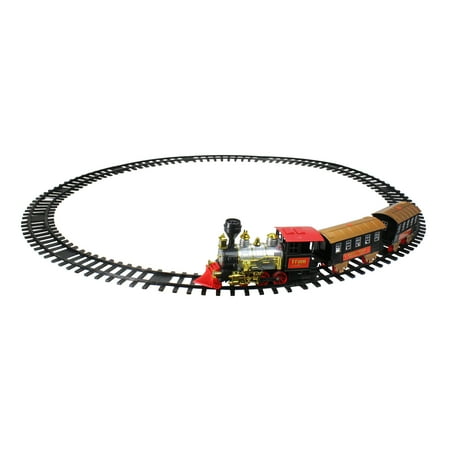 Northlight Ready to Play Animated Classic Christmas Express (17 Pieces) Battery Powered Model Train Set