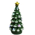 thumbnail image 1 of Northlight 18.25" Green and White LED Lighted Musical Christmas Tree Tabletop, 1 of 1