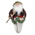 thumbnail image 1 of Northlight 18.5" Red and White Fishing Santa Claus in a Canoe Christmas Tabletop Decoration, 1 of 4