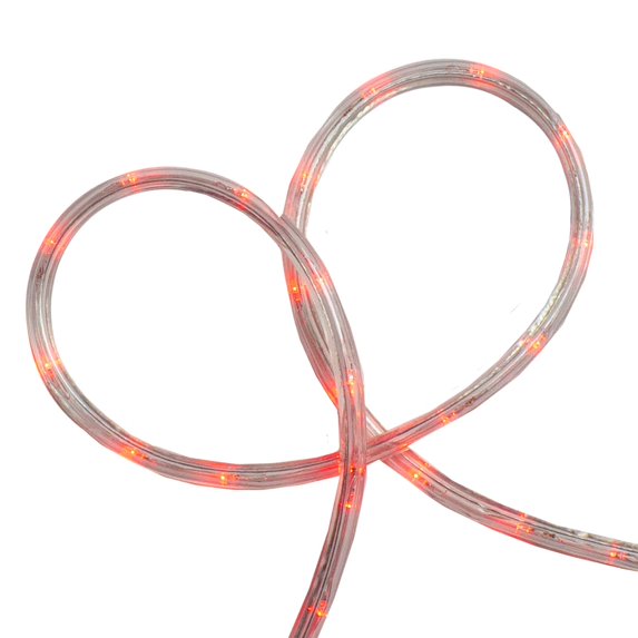 Northlight 18' LED Christmas Rope Lights Red