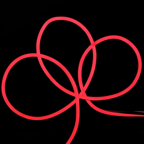 Northlight LED Commercial Grade Flexible Christmas Rope Lights - Red - 18' Red Wire