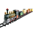 thumbnail image 1 of Northlight 18-Piece Lighted and Animated Continental Express Train Set with Sound, 1 of 4