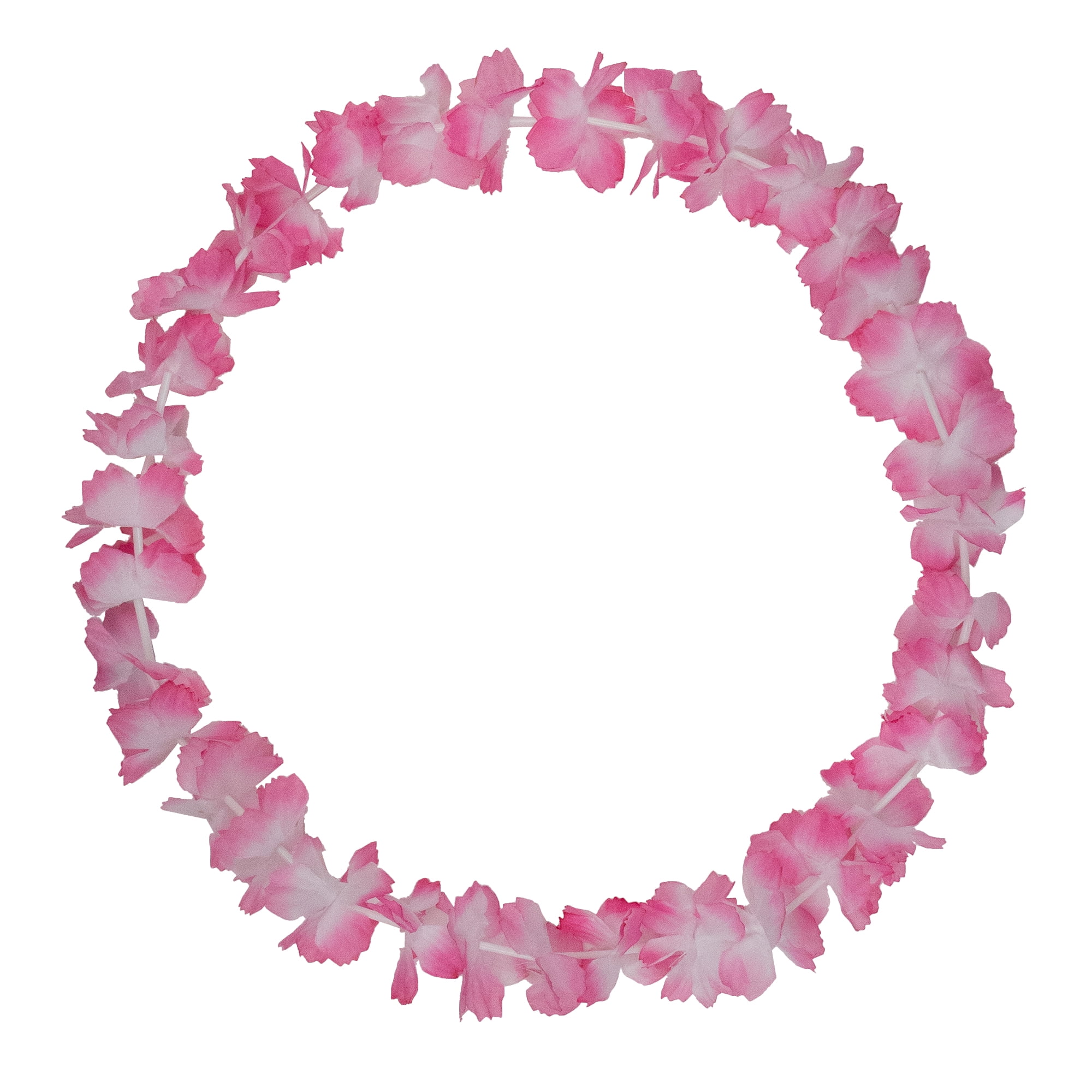 Northlight 18" Pink And White Halloween Lei Costume Accessory