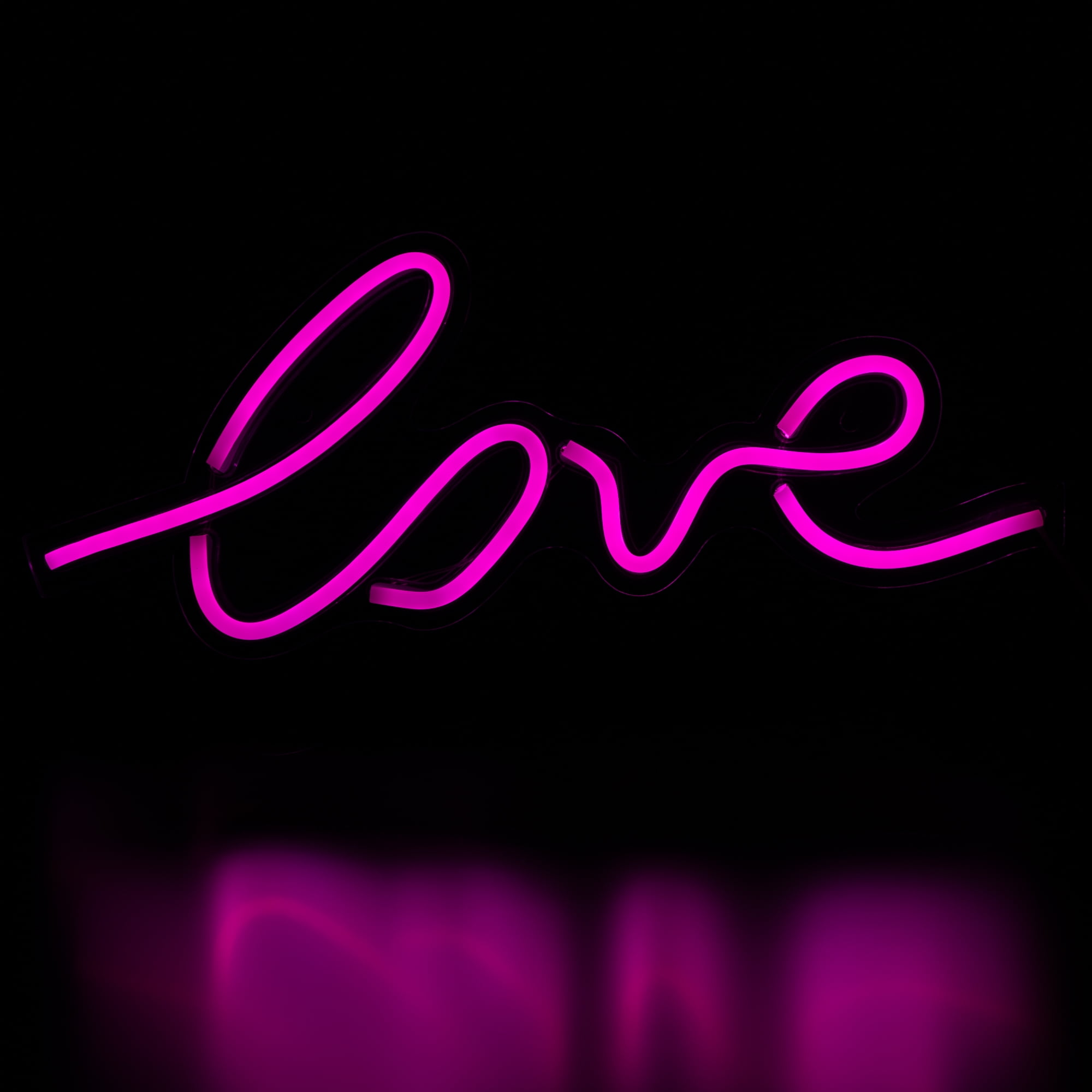 Northlight LED Love Neon Lighted Wall Sign - 18" - Pink