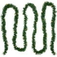 thumbnail image 1 of Northlight 18' x 3" Pre-Lit Pine Artificial Christmas Garland, Warm White LED Lights, 1 of 5