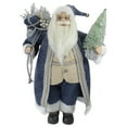 thumbnail image 1 of Northlight 18" Standing Santa Christmas Figure with a Decorated Tree, 1 of 5