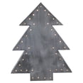 thumbnail image 1 of Northlight 19.75" Gray Pre-Lit Christmas Tree Tabletop Decor, 1 of 3