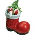 thumbnail image 1 of 19" Pre-Lit Red and Green LED Santa Boot with Presents Musical Christmas Tabletop Decor, 1 of 3