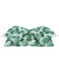 thumbnail image 1 of Northlight  19" Tropical Palm Frond Tufted Outdoor Patio Wicker Furniture Cushions 3pc - Green/White, 1 of 1