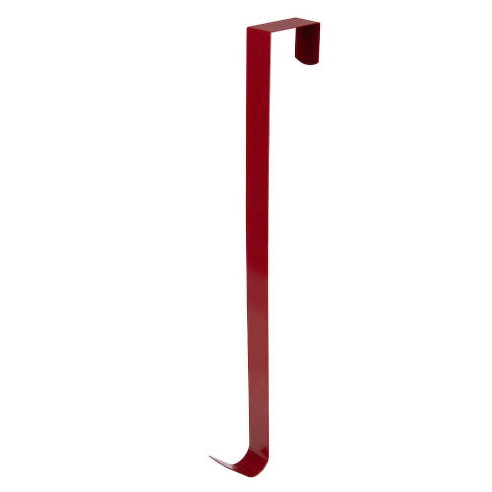 Northlight 1PK 14" Red Over the Door Christmas Wreath Hanger