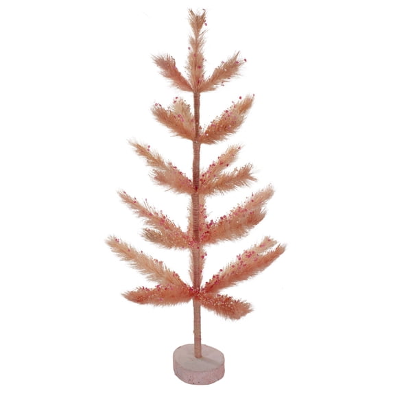 Northlight 2.5' Unlit Artificial Easter Tree Pastel Pink Sisal Pine