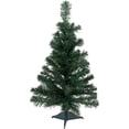 thumbnail image 1 of Northlight 2 FT Traditional Green Pine Artificial Christmas Tree, Unlit, 1 of 6
