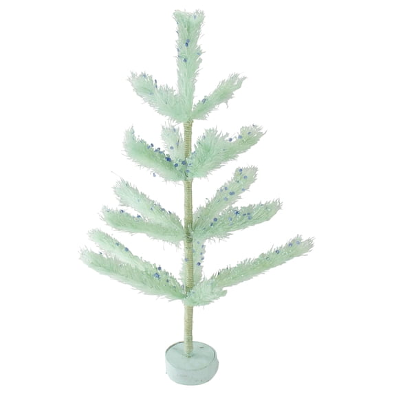 Northlight 2' Unlit Artificial Easter Tree Pastel Green Sisal Pine