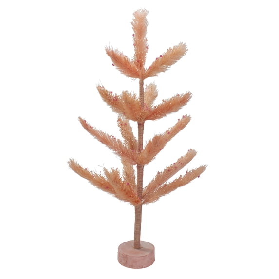 Northlight 2' Unlit Artificial Easter Tree Pastel Pink Sisal Pine