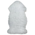 thumbnail image 1 of Northlight 2’ x 3’ Furry Chic Ivory White Faux Fur Plush Pile Area Throw Rug, 1 of 1