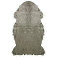 thumbnail image 1 of Northlight 2' x 3' Furry Chic Latte Brown Faux Fur Plush Pile Area Throw Rug, 1 of 2