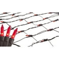 thumbnail image 1 of Northlight Mini Incandescent Net Christmas Lights - 2' x 8' - Red - Brown Wire, 1 of 3