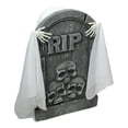thumbnail image 1 of Northlight 20.75" Prelit Ghost Behind Tombstone Animated with Sound Halloween Decoration -, 1 of 2