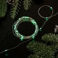 thumbnail image 1 of Northlight LED Micro Fairy Christmas Lights - Green - 6ft Copper Wire - 20ct, 1 of 6