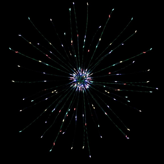 Northlight LED Lighted Firework Branch Christmas Decoration Micro Fairy Multi-Color Lights - 20"