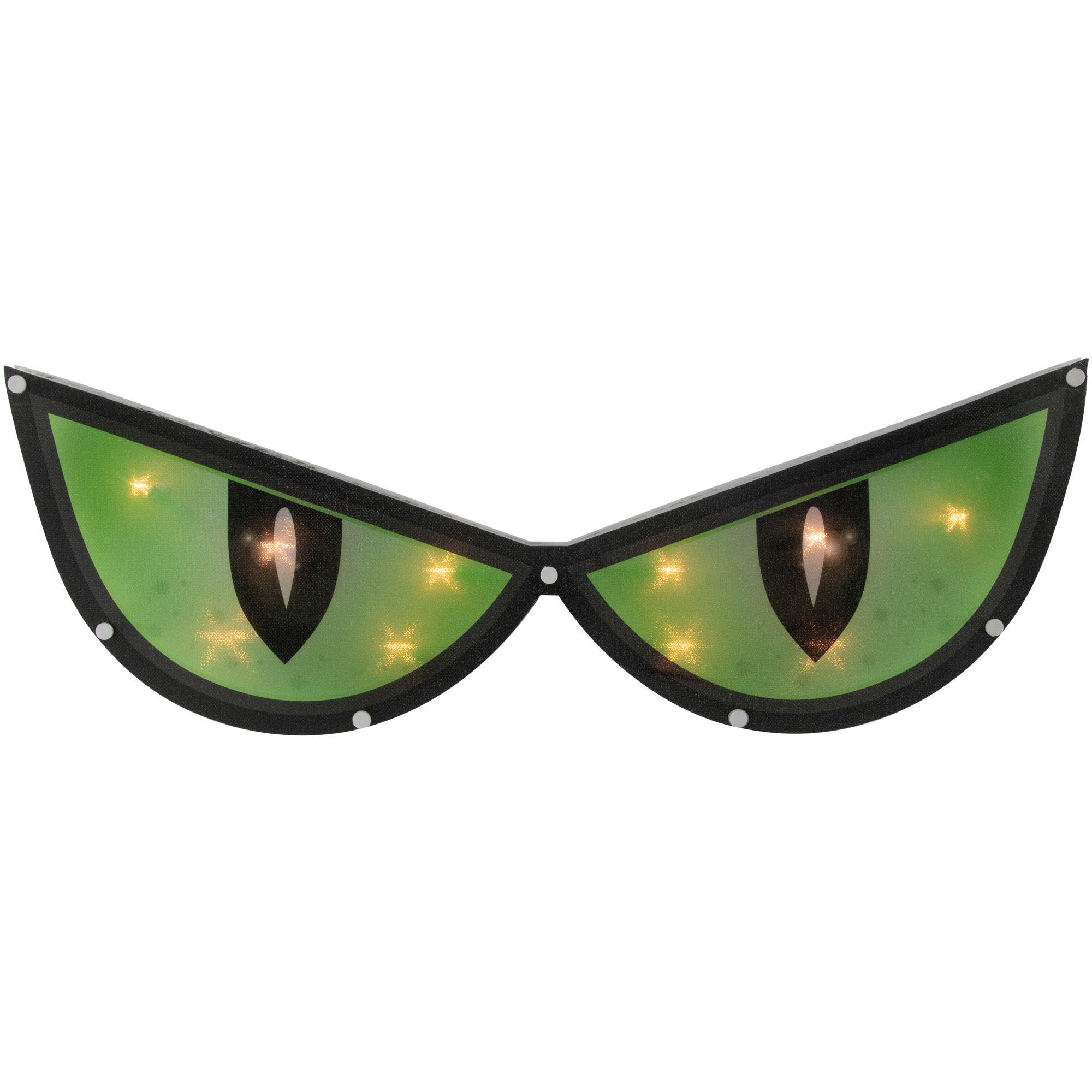 Animated Lighted Eyes, Monster Halloween Decoration