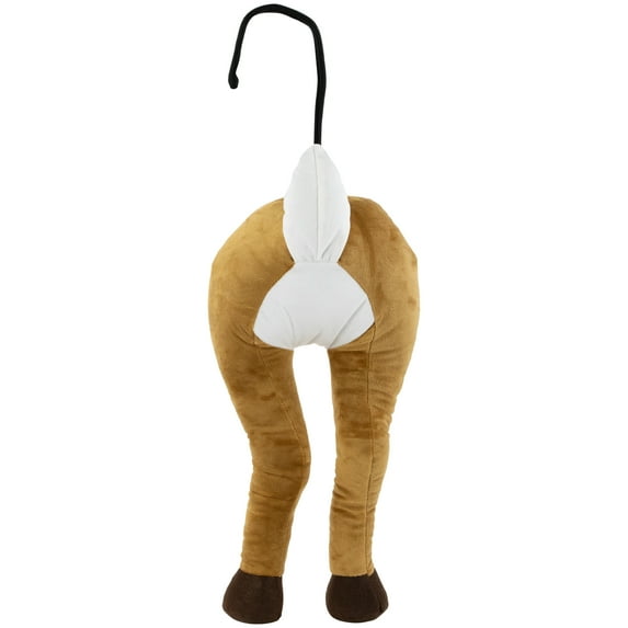 Northlight 20" Plush Hanging Reindeer Legs Christmas Decoration