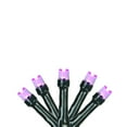 thumbnail image 1 of Northlight 20 Purple LED Wide Angle Mini Christmas Lights - 6.25 ft Green Wire - 6.25', 1 of 3