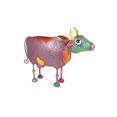thumbnail image 1 of Northlight 20" Vibrant Colored Distressed Finished Cow Outdoor Garden Planter, 1 of 1