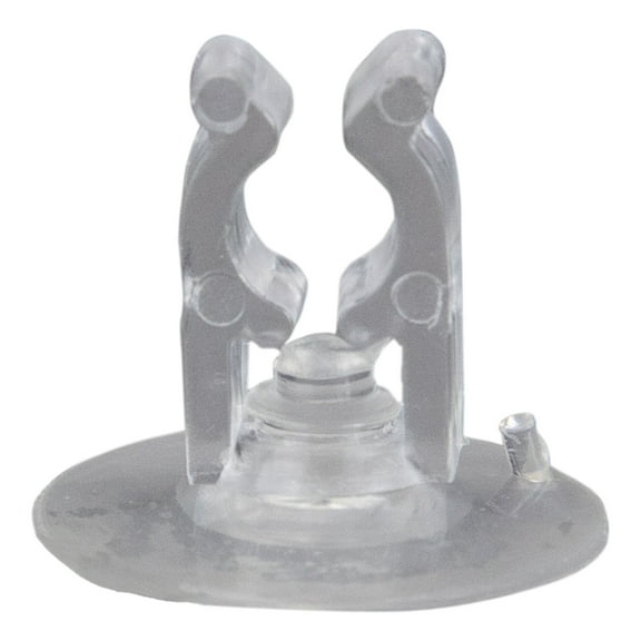 20ct Clear Holiday Decoration and Gift Collections Christmas Suction Cup Clips - .75"