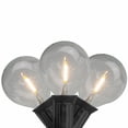 thumbnail image 1 of Northlight 20ct Warm White LED G50 Globe Patio Lights 20ft Black Wire, 1 of 3
