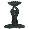 thumbnail image 1 of Northlight 22.25" Gray Yoga Frog with Bird Feeder Outdoor Garden Statue, 1 of 5