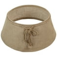 thumbnail image 1 of Northlight 22" Beige Burlap with Rope Christmas Tree Collar, 1 of 3