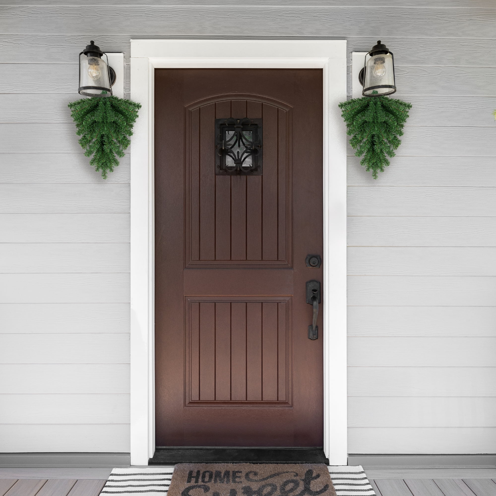 Northlight 22" Unlit Pine Teardrop Artificial Christmas Swag