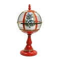 thumbnail image 1 of Northlight 23.5" Lighted Red Musical Snowing Christmas Tree Street Lamp, 1 of 2