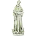 thumbnail image 1 of Northlight 23.5" Saint Francis of Assisi Bird Feeder Outdoor Patio Garden Statue - Gray, 1 of 5