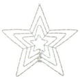 thumbnail image 1 of Northlight 24" LED Lighted Layered Stars 8 Function Christmas Window Silhouette, 1 of 5