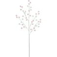 thumbnail image 1 of Northlight 24" Pink and White Pom Pom Christmas Spray, 1 of 4