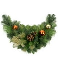 thumbnail image 1 of Northlight 24" Pre-Decorated Green Traditional Pine Artificial Christmas Swag - Unlit, 1 of 2