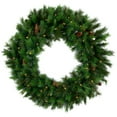 thumbnail image 1 of Northlight 24" Prelit Royal Oregon Pine Artificial Christmas Wreath - Clear Lights, 1 of 6