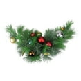 thumbnail image 1 of Northlight 24" Unlit Ornament Long Needle Pine Artificial Christmas Swag, 1 of 2