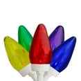 thumbnail image 1 of Northlight LED C7 Christmas Lights - Multicolor - 16' White Wire - 25ct, 1 of 3