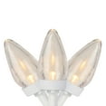 thumbnail image 1 of 25 Count Pure White LED C7 Christmas Lights, 16 ft White Wire, 1 of 7