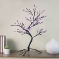 thumbnail image 1 of Northlight Pre-Lit Japanese Sakura Blossom Flower Artificial Tree - 25" - Pink and Purple LED Lights, 1 of 5