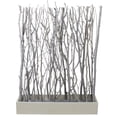thumbnail image 1 of 26.75" White and Brown Standing Birch Branch Bouquet in Rustic Box Tabletop Decor, 1 of 3