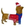 thumbnail image 1 of Northlight 26" LED Lighted Dachshund Dog Outdoor Christmas Decoration, 1 of 7