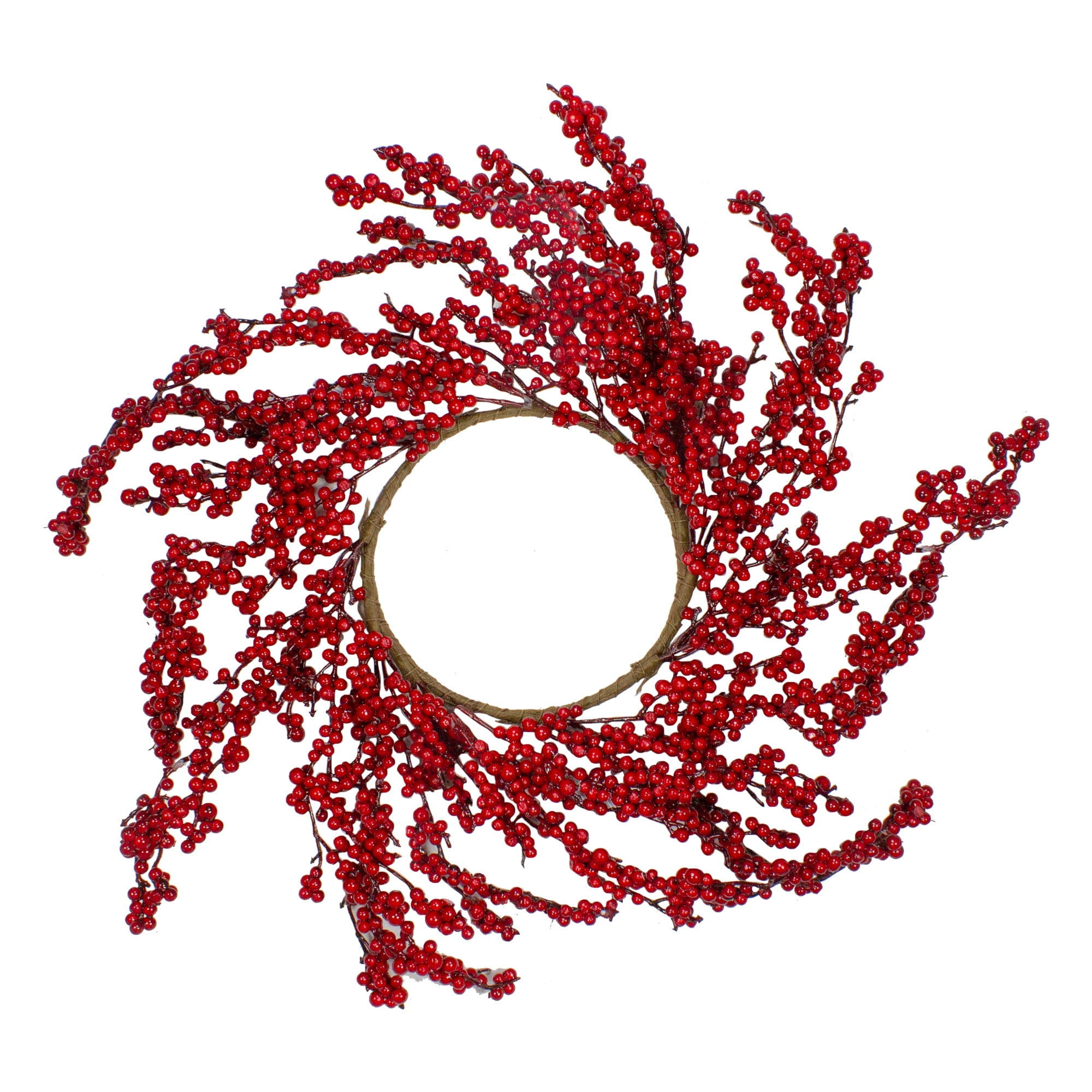 28" Red Berry Artificial Christmas Wreath for Indoor/Outdoor Use